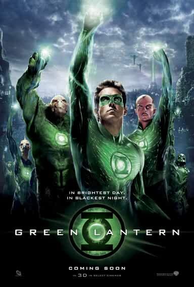 Green Lantern 3D Poster